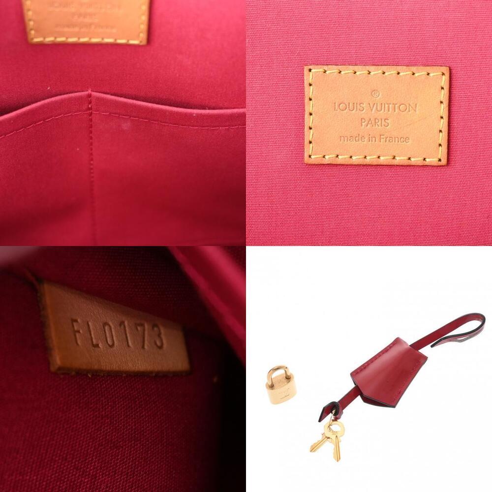 Louis Vuitton Handbag Alma Rose Indien Vernis Pink Monogram - Picture 11 of 11